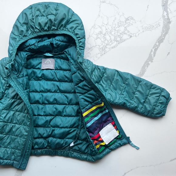 Kids 3T Lightweight Spruce Puffer Coat by PRIMARY - Picture 4 of 8